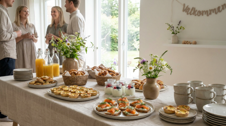 Brunchcatering till dop, baby shower eller dagsfest