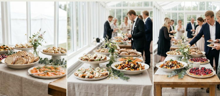 Catering till bröllop – välj rätt upplägg för mingel, middag eller buffé