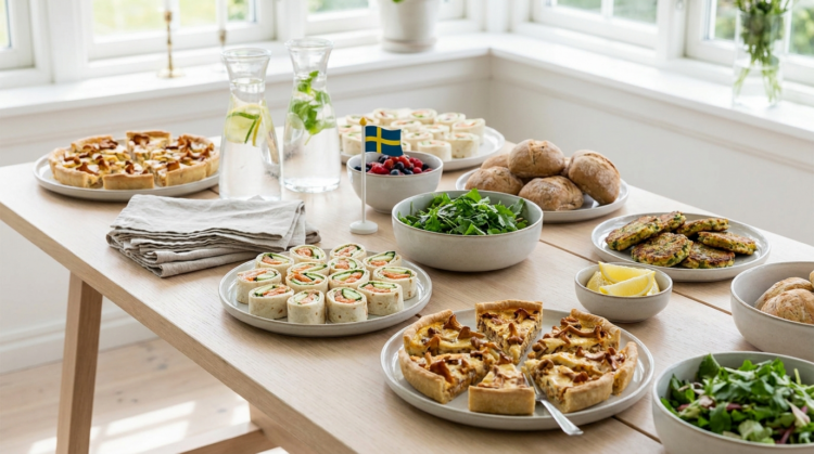 Catering till studentmottagning – enkel mat som är lätt att ställa fram
